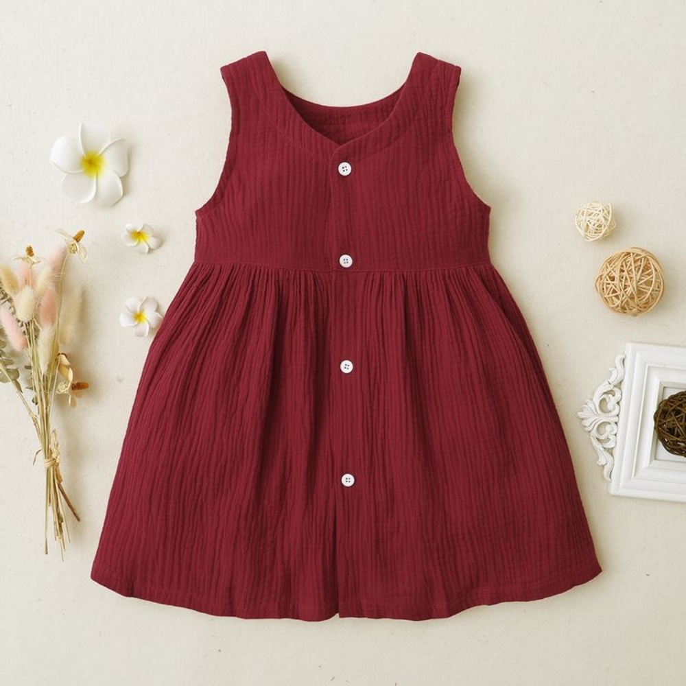 Dresses Knee Length Girl